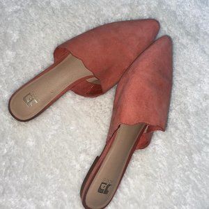 Joe's Jeans Peach Slip on Flat Sandals
